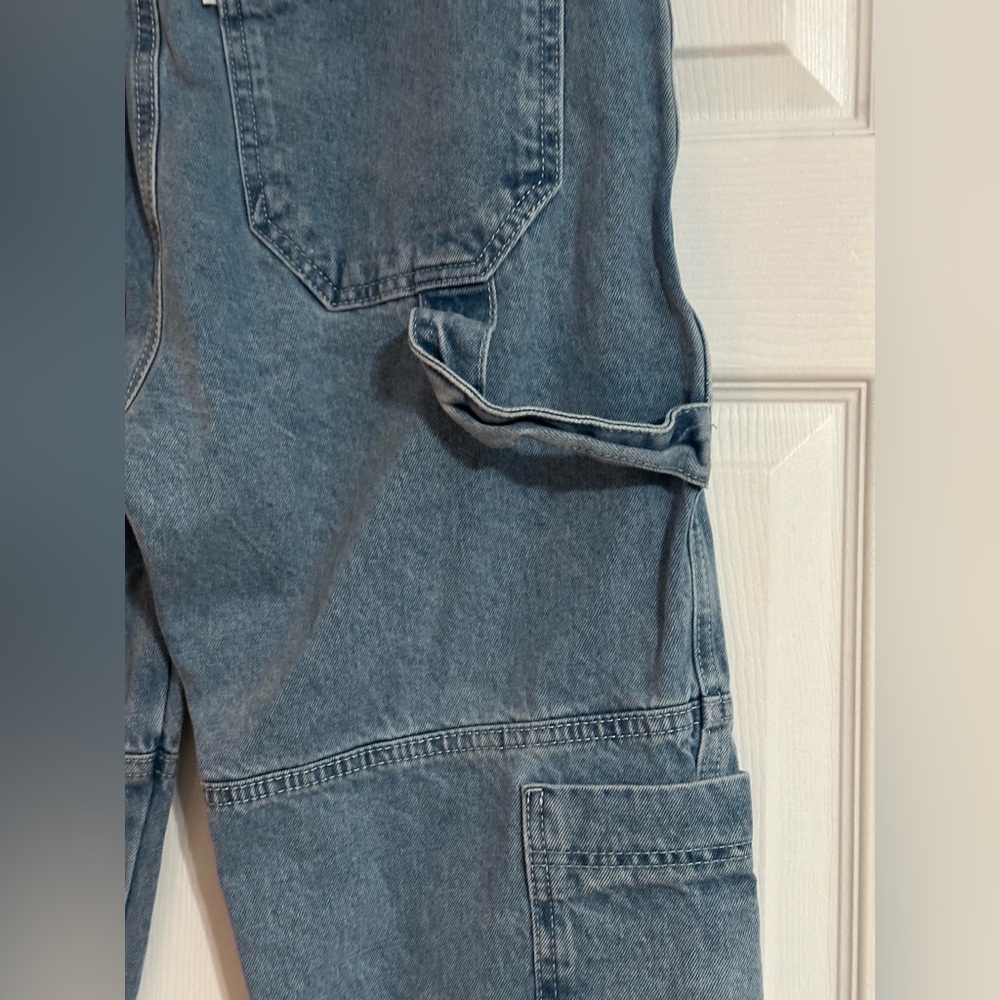 The Ragged Priest Women's Straight Leg Combat Carpenter Jeans - Size 28 - Picture 6 of 9